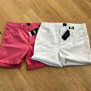 NWT Lee shorts size 16